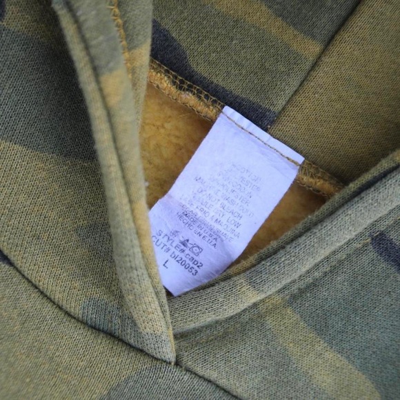 Vintage Camo Hoodie Size Large - Picture 2 of 3